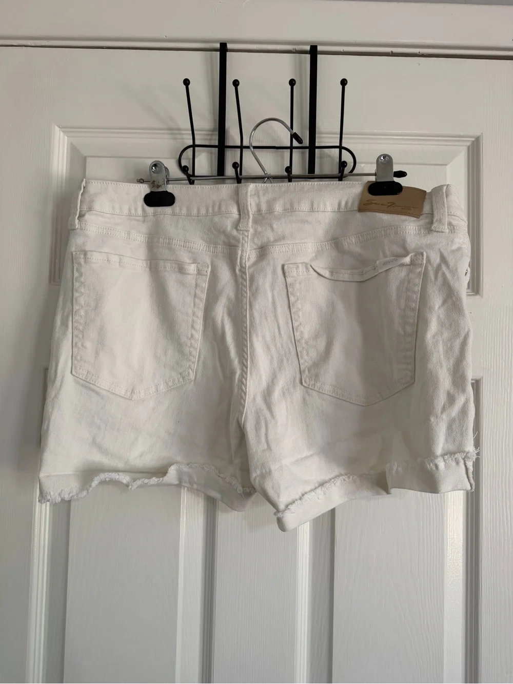 White Women's Denim Shorts